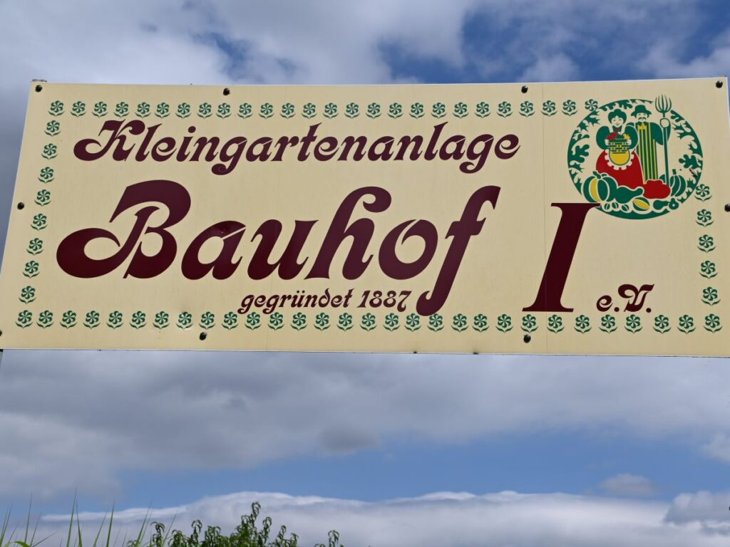 Eindrücke von der Kleingartenanlage vom Gartenrundwanderweg Altenburg