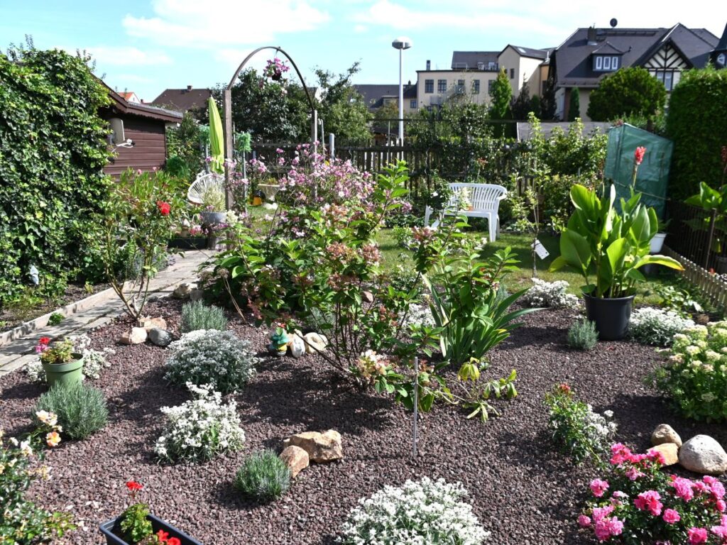Eindrücke von der Kleingartenanlage vom Gartenrundwanderweg Altenburg