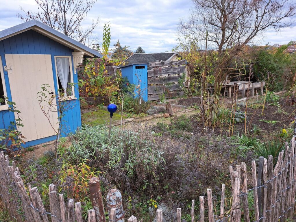 Eindrücke von der Kleingartenanlage vom Gartenrundwanderweg Altenburg