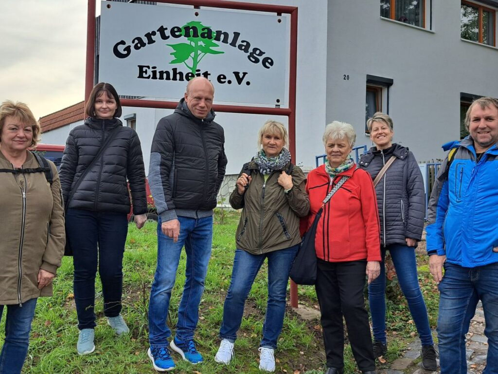 Eindrücke von der Kleingartenanlage vom Gartenrundwanderweg Altenburg