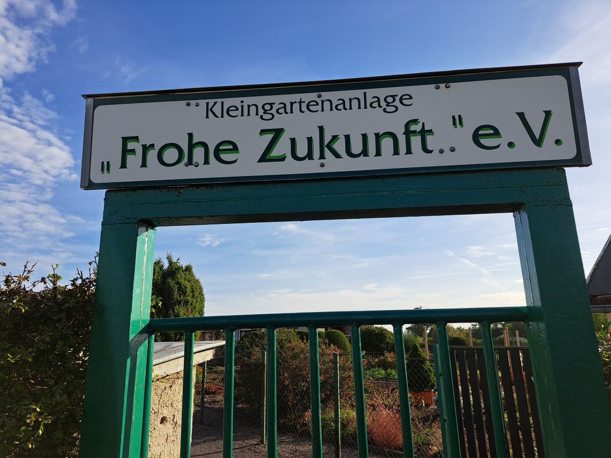Eindrücke von der Kleingartenanlage vom Gartenrundwanderweg Altenburg