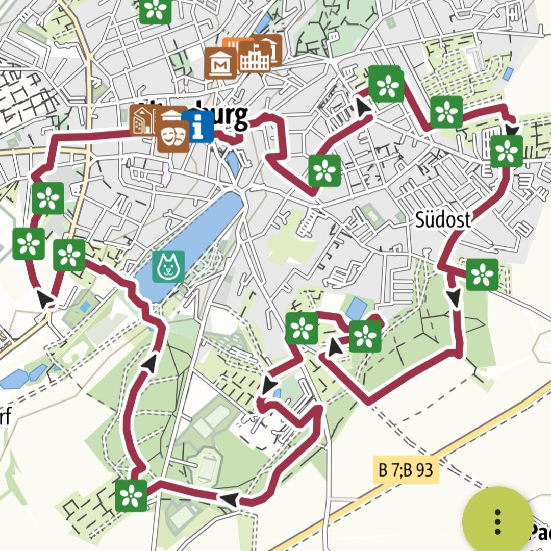 Rundwanderweg vom Gartenrundwanderweg Altenburg