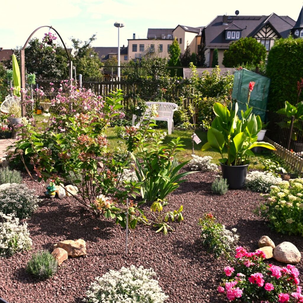 Eindrücke von der Kleingartenanlage vom Gartenrundwanderweg Altenburg