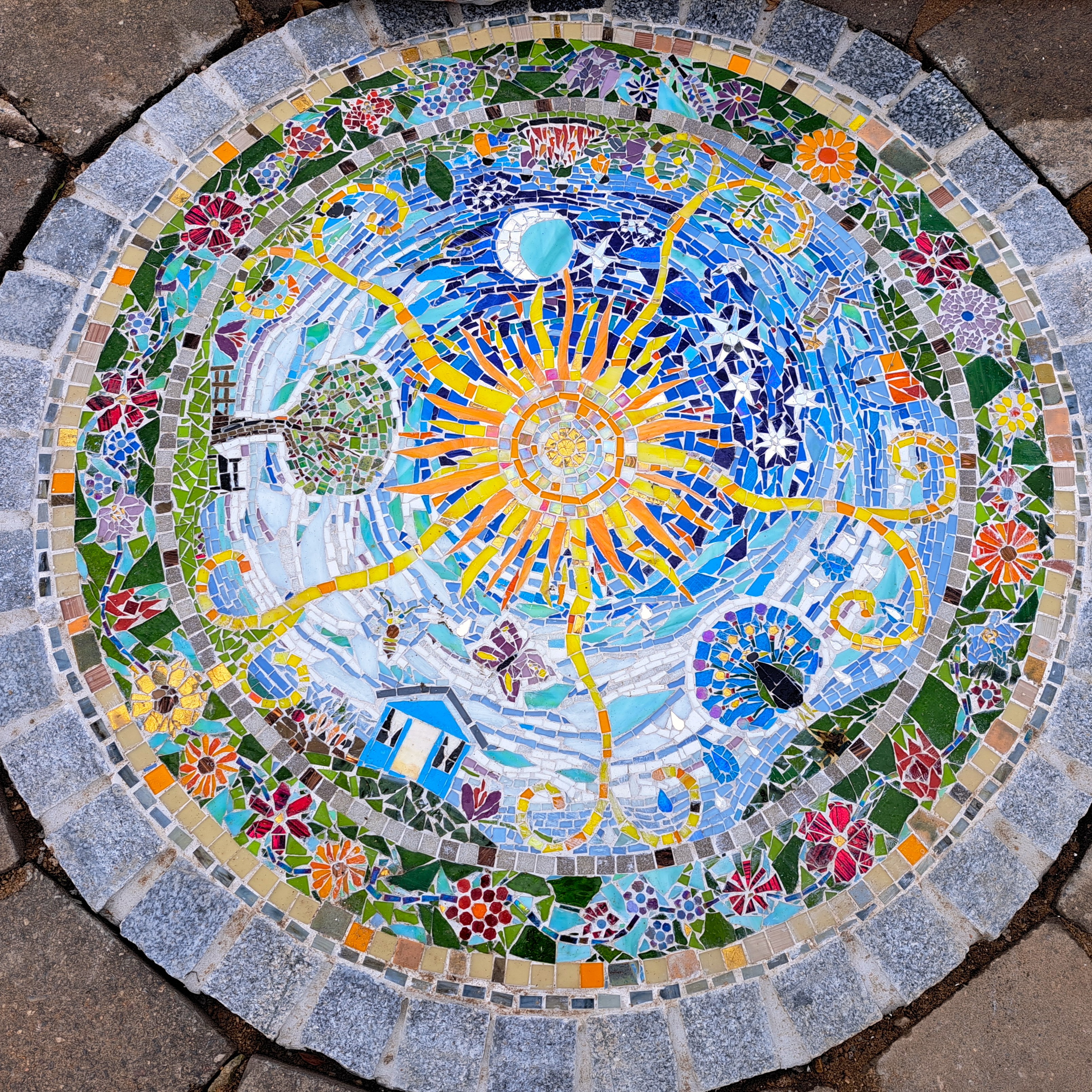 Eindrücke von der Kleingartenanlage vom Gartenrundwanderweg Altenburg