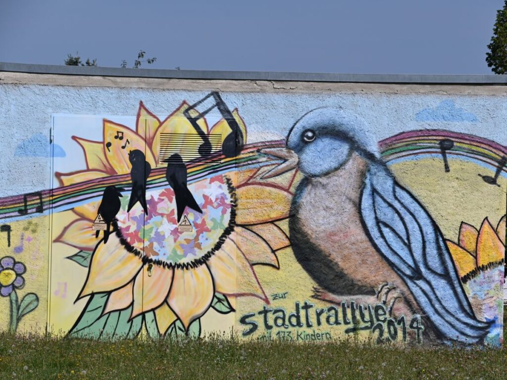 Eindrücke von der Kleingartenanlage vom Gartenrundwanderweg Altenburg