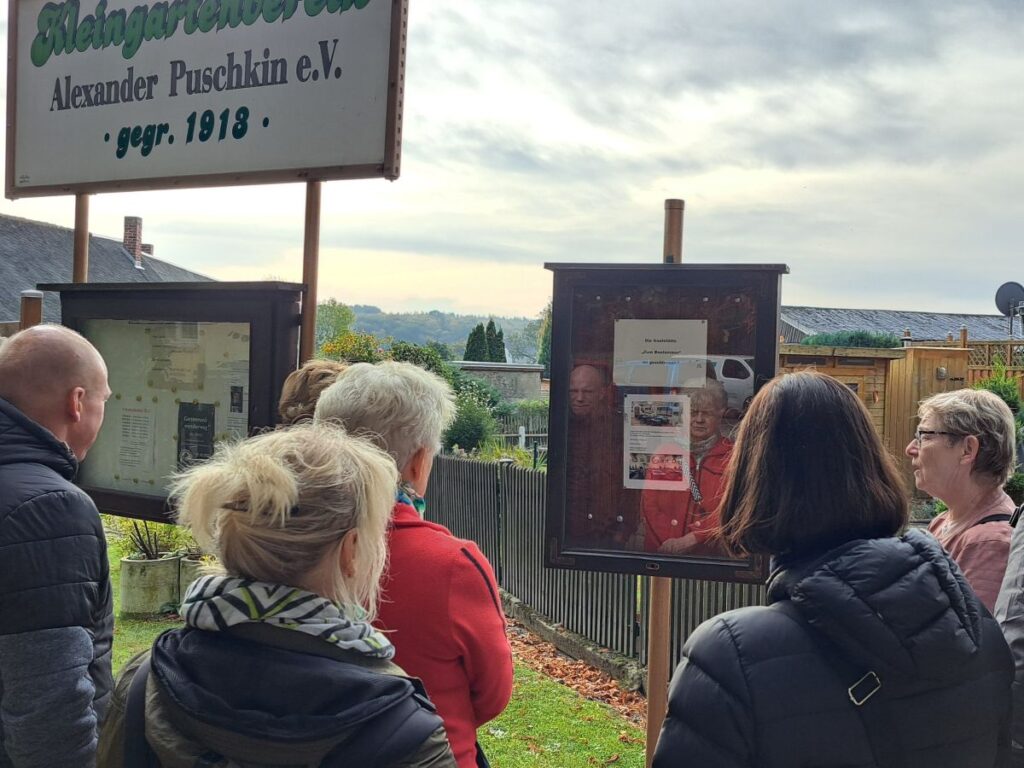 Eindrücke von der Kleingartenanlage vom Gartenrundwanderweg Altenburg