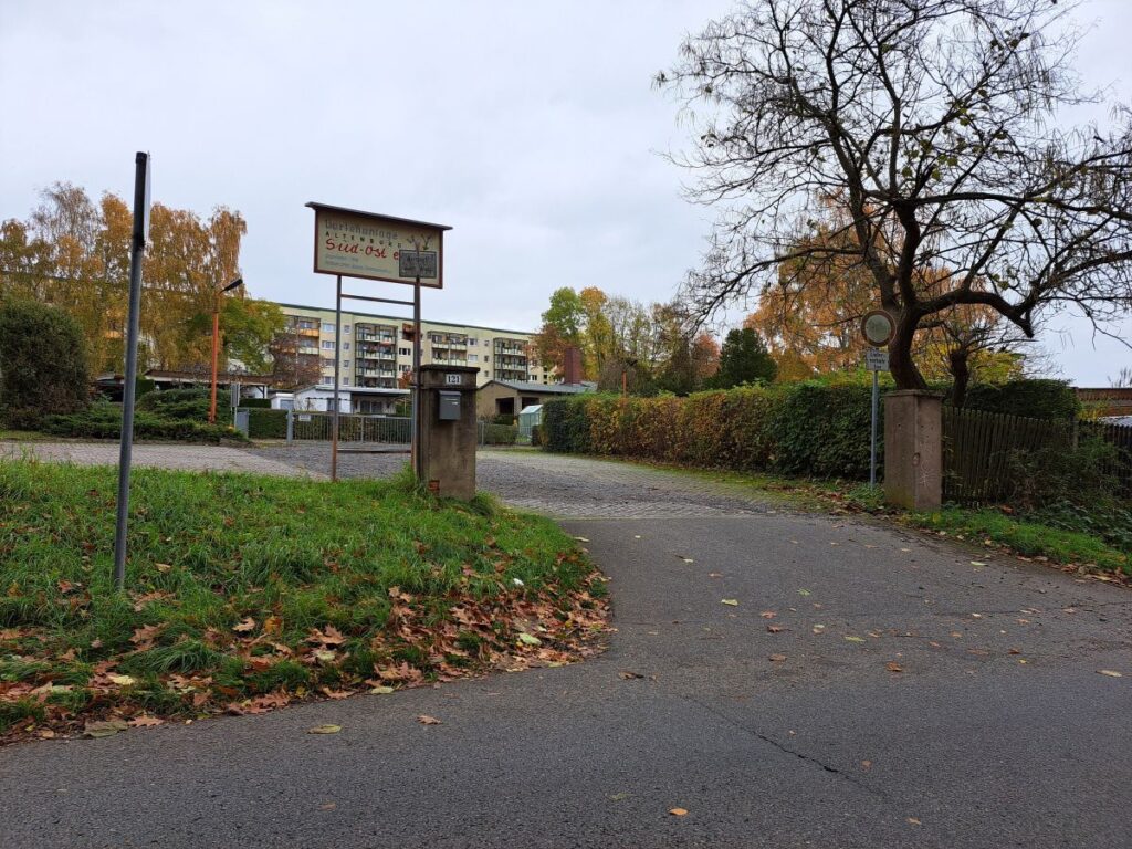 Eindrücke von der Kleingartenanlage vom Gartenrundwanderweg Altenburg
