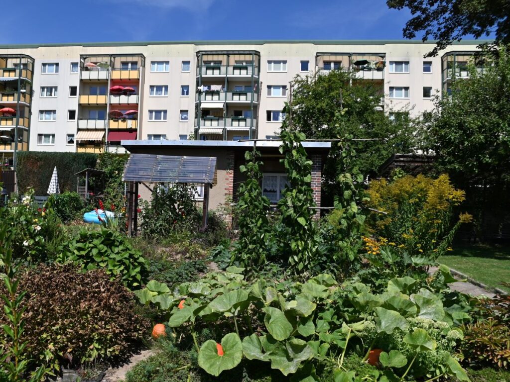Eindrücke von der Kleingartenanlage vom Gartenrundwanderweg Altenburg