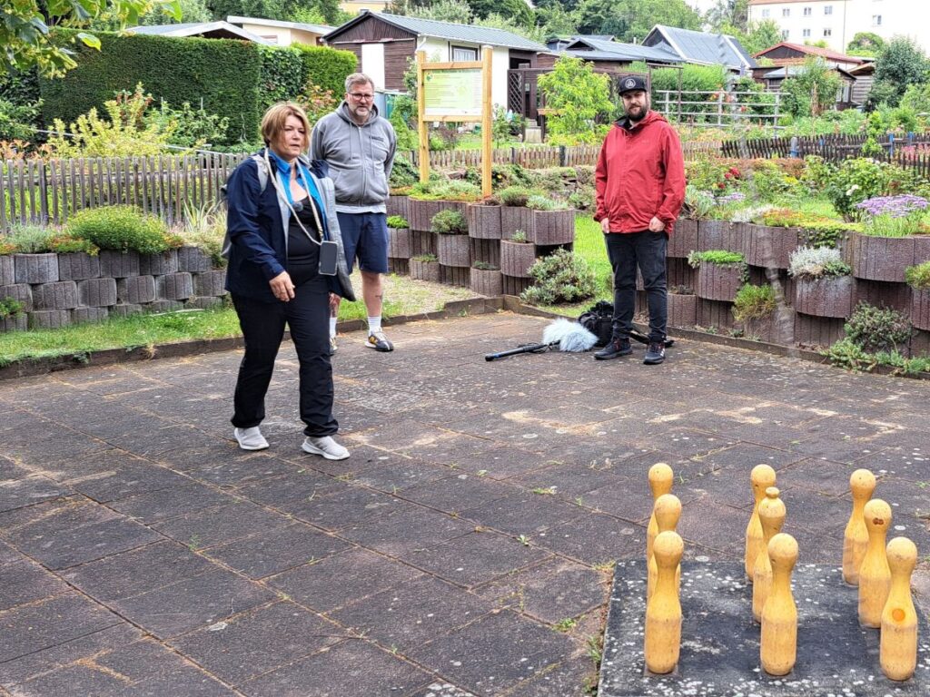 Eindrücke von der Kleingartenanlage vom Gartenrundwanderweg Altenburg