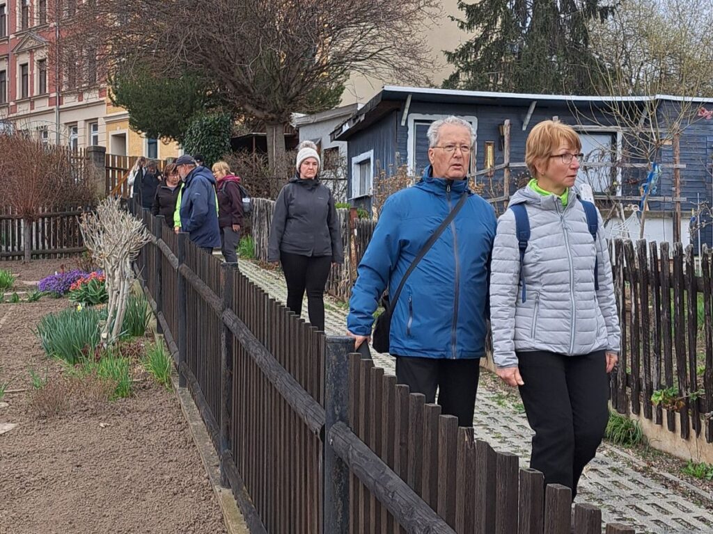 Eindrücke von der Kleingartenanlage vom Gartenrundwanderweg Altenburg