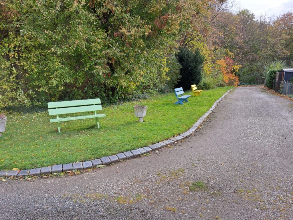 Eindrücke von der Kleingartenanlage vom Gartenrundwanderweg Altenburg