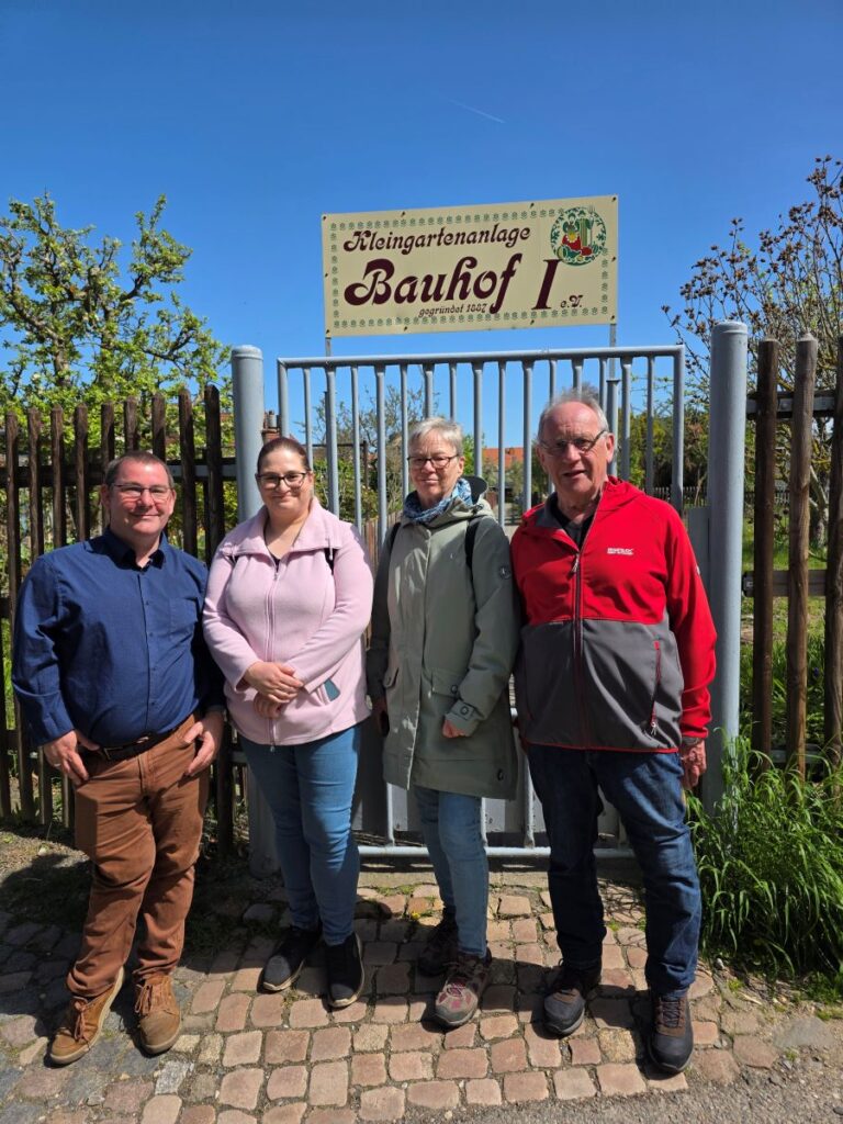 Führungen auf den Gartenrundwanderweg Altenburg Ende April 2026